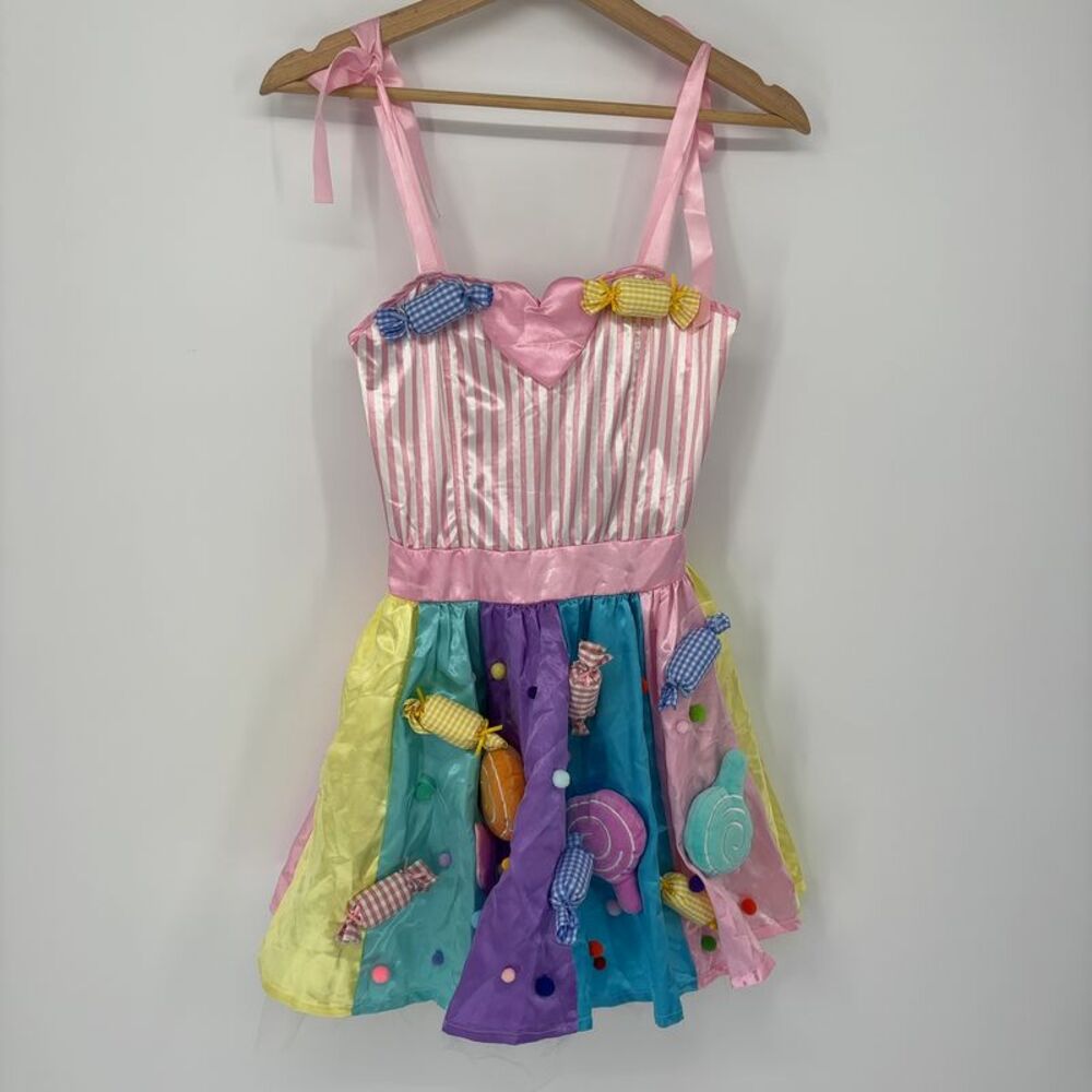 Dolls Kill Candy Queen Tie Sleeve Costume